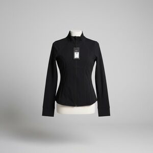 Fabletics Perfect Storm Train Jacket Black Full Zip Athletic Track Jacket M NWT